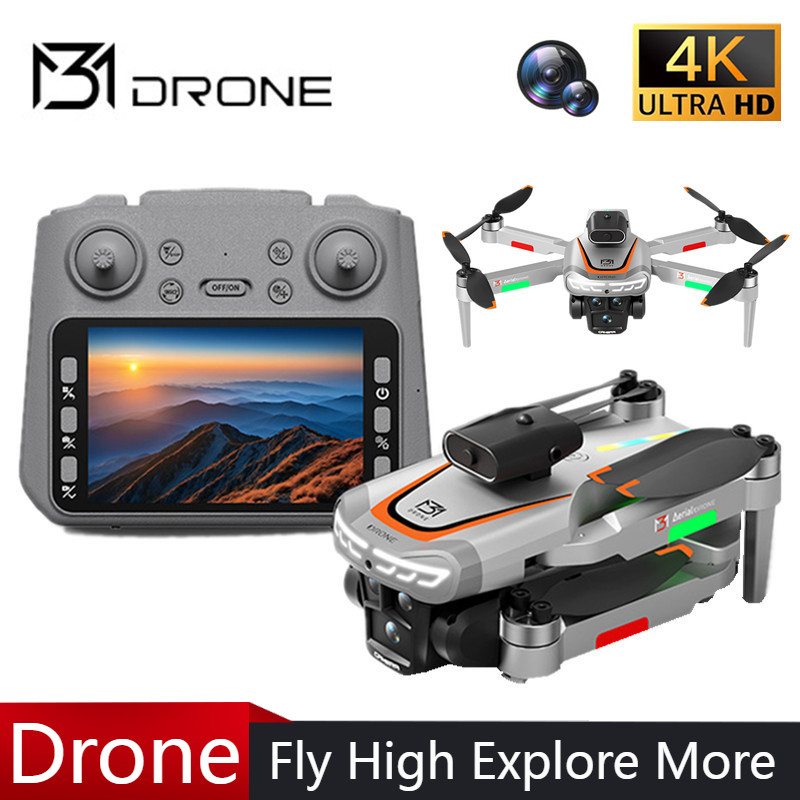 Drone Battery Charger - M3 Professional Drone 4K HDถ่ายภาพทางอากาศหน้าจอ 4.3