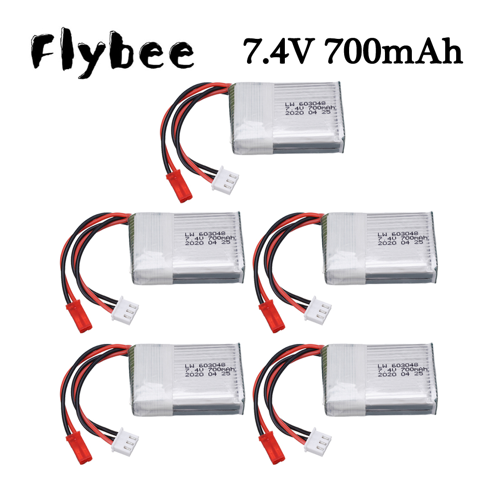 Drone Battery Lipo - 7.4V 700mAh 25c แบตเตอรี่ Lipo สําหรับ