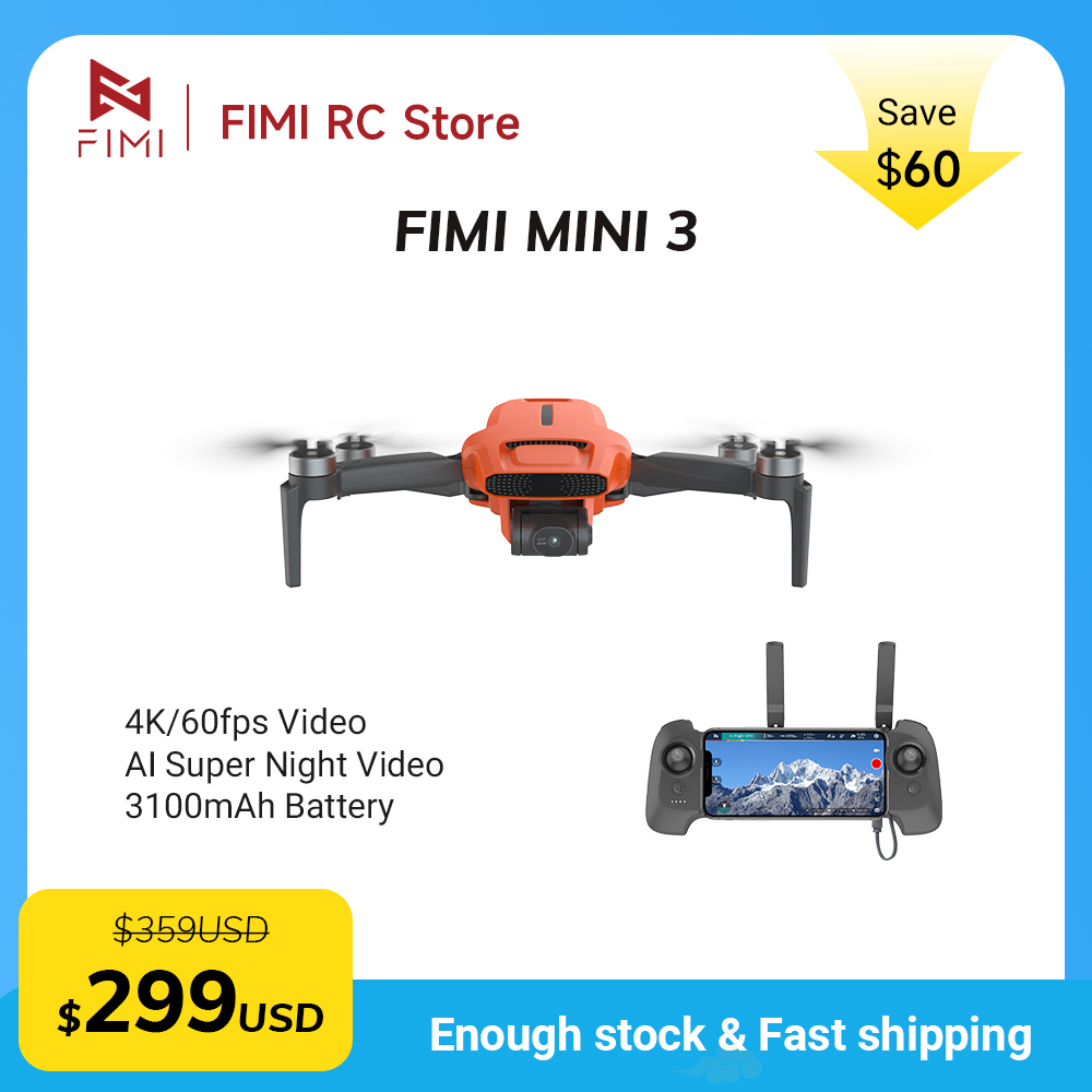 Drone Battery Smart - โดรน FIMI MINI 3 กล้อง 4K